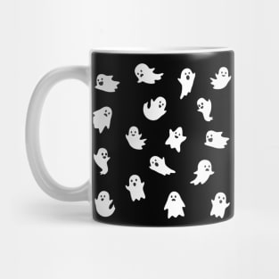 Cute ghosts Halloween pattern Mug